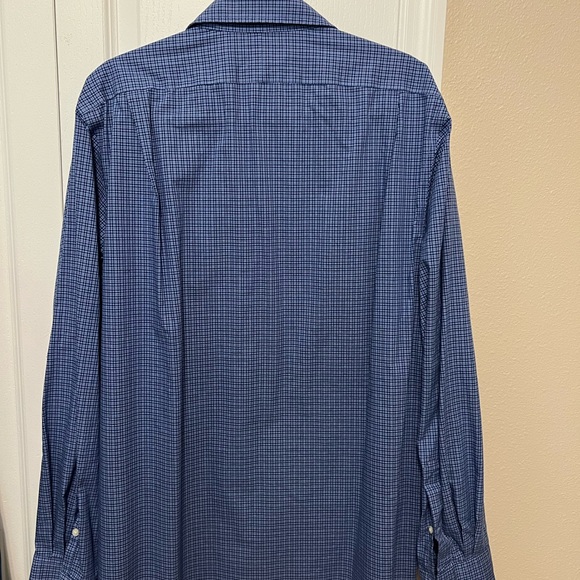 Polo by Ralph Lauren Men's Navy Checkered Shirt - Picture 2 of 4